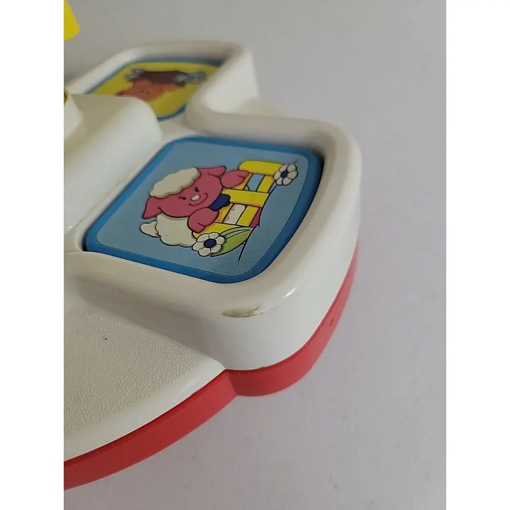 Vintage 1990 Playskool Peek ’n Pop Flip Push Toy for Baby Kids Toddlers #5127‎